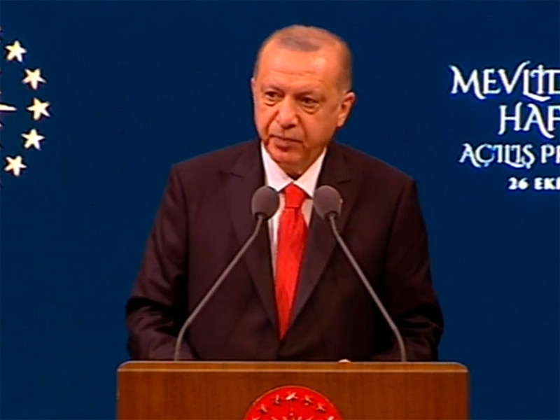 Эрдоган призвал граждан Турции  бойкотировать французские товары