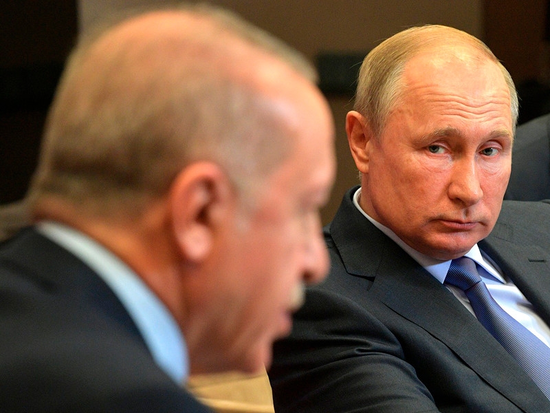 Путин и Эрдоган обсудили по телефону ситуацию в Нагорном Карабахе