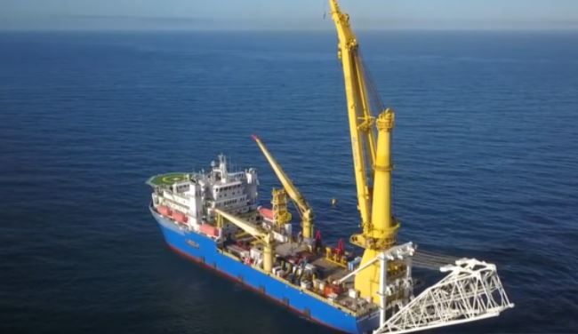 Потенциальный трубоукладчик Nord Stream 2 покинул немецкий порт Мукран