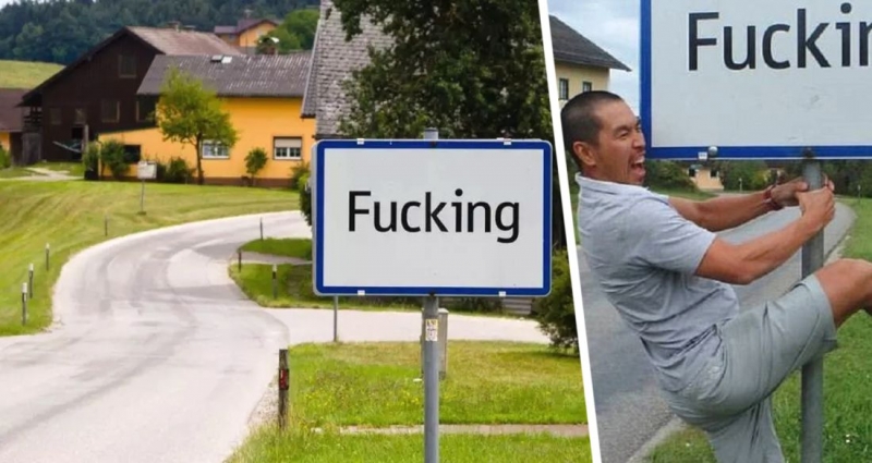 Жители деревни Fucking решились на переименование из-за нашествий туристов