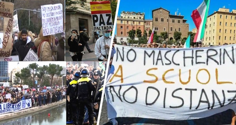 Туризм вышел на акции протеста против действий властей в Италии, Испании и Нидерландах