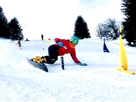Украинская сноубордистка Данча победила на Кубке Европы