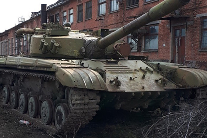 Опубликовано фото редкого советского танка