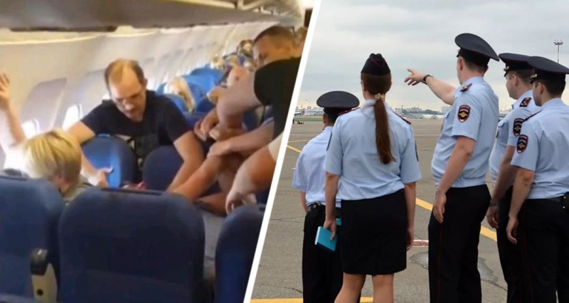 Вылетая с курорта, россиянка покусала стюардессу и устроила дебош