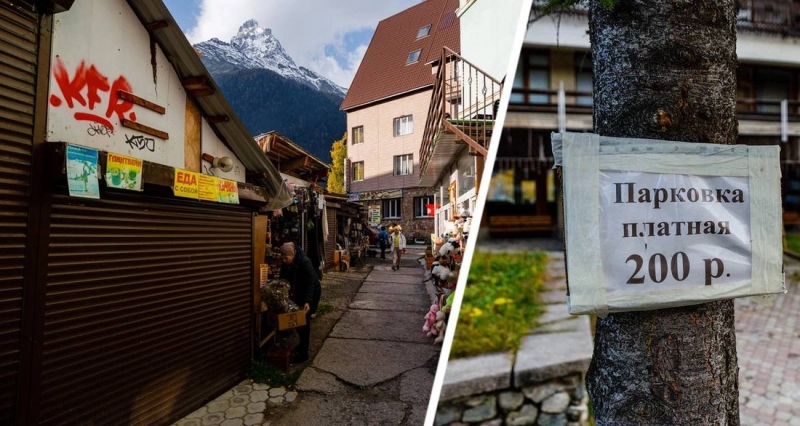 Вокруг самострой, помойка и куча убогих кафешек с запредельными ценами: россиянин был шокирован после посещения знаменитого горнолыжного курорта
