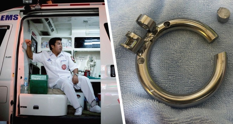 В Таиланде спасли туриста, надевшего стальное кольцо на пенис