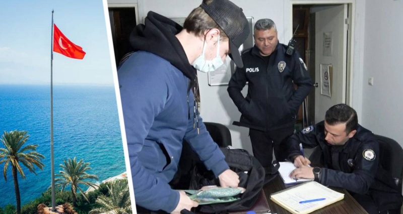 В Анталии арестовали туристов, собиравших камни для своего домашнего аквариума