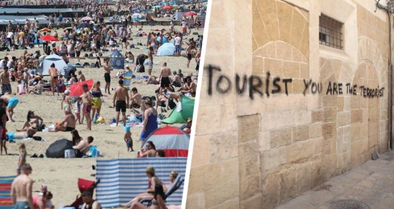 Враждебность по отношению к туристам набирает обороты, туризм уже напуган