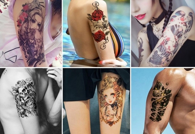 Киберпанк, элементы оккультизма и цветы: какие татуировки будут модны летом 2024