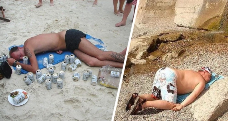 Пьяные туристы мочатся на улице курорта и ржут: власти поняли, что туристы-алкоголики все равно прут несмотря на меры