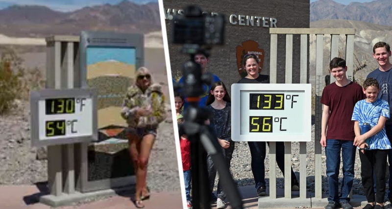 Полный треш: туристы начали стекаться в Долину Смерти по одной причине